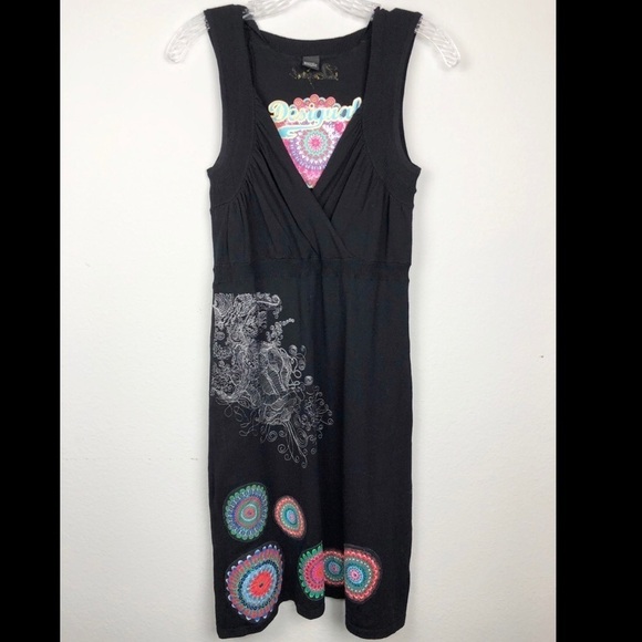 Desigual Black knit dress​​​​​​ - Picture 2 of 8